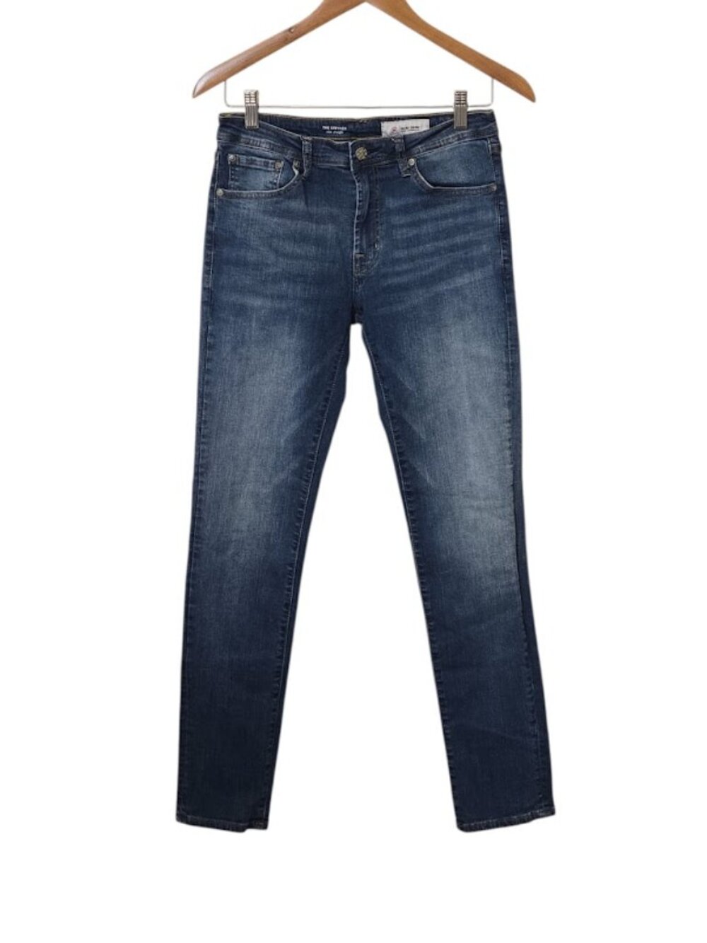 AG Kids The Stryker Slim Straight Jeans Size 16 Blue Stretch Denim GUC
